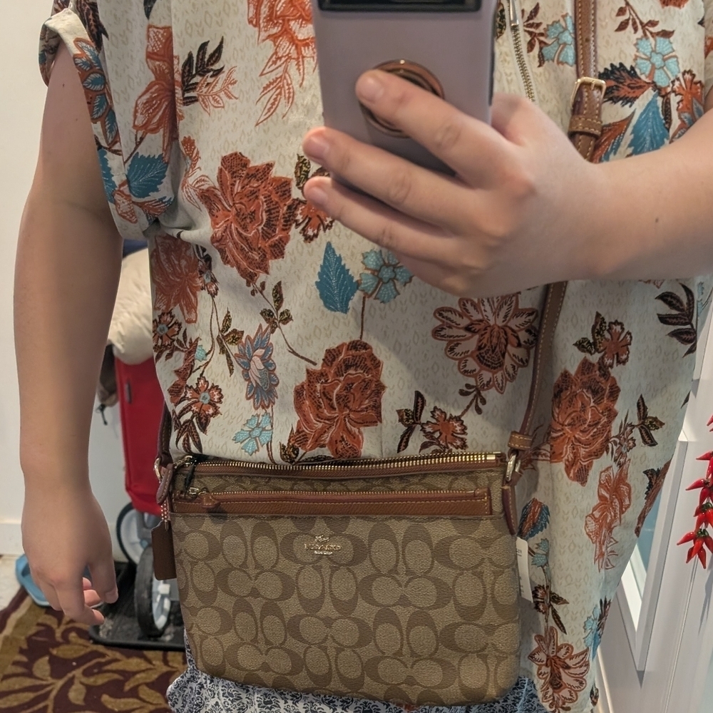 Coach F52657 East/West pop Crossbody Bag - Picture 11 of 11